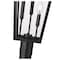 Z-Lite Gannon 3 Light Outdoor Post Mount Fixture, 12in. W x 105.25in. H, Black 5008PHXLR-567P-BK - alternate 2